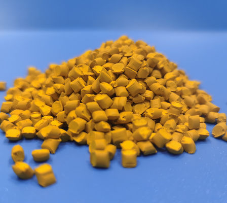 Yellow Color Masterbatch with 20% Pigment Loading for Plastic Molding
