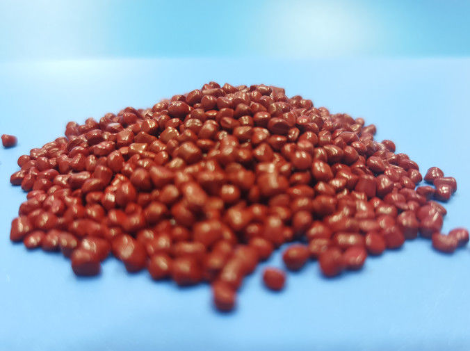 PE Carrier Injection Molding Pellets Orange Colour Master Batch
